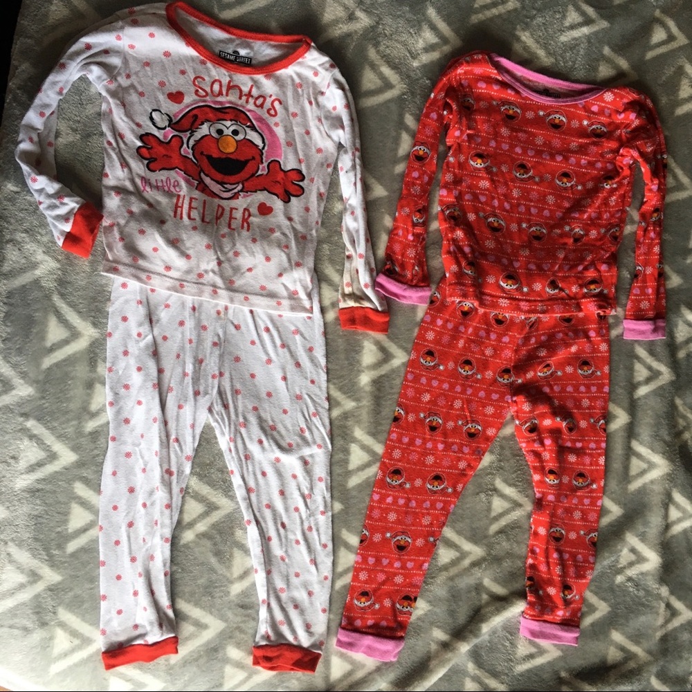 Sesame Street Elmo Christmas pajamas - 3T